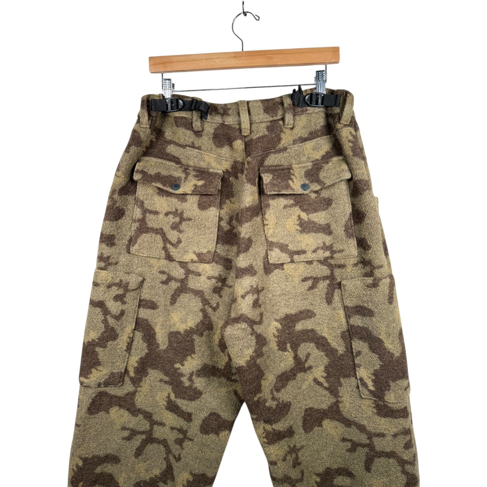 Vintage HFC Camo Wool Blend Cargo Pants