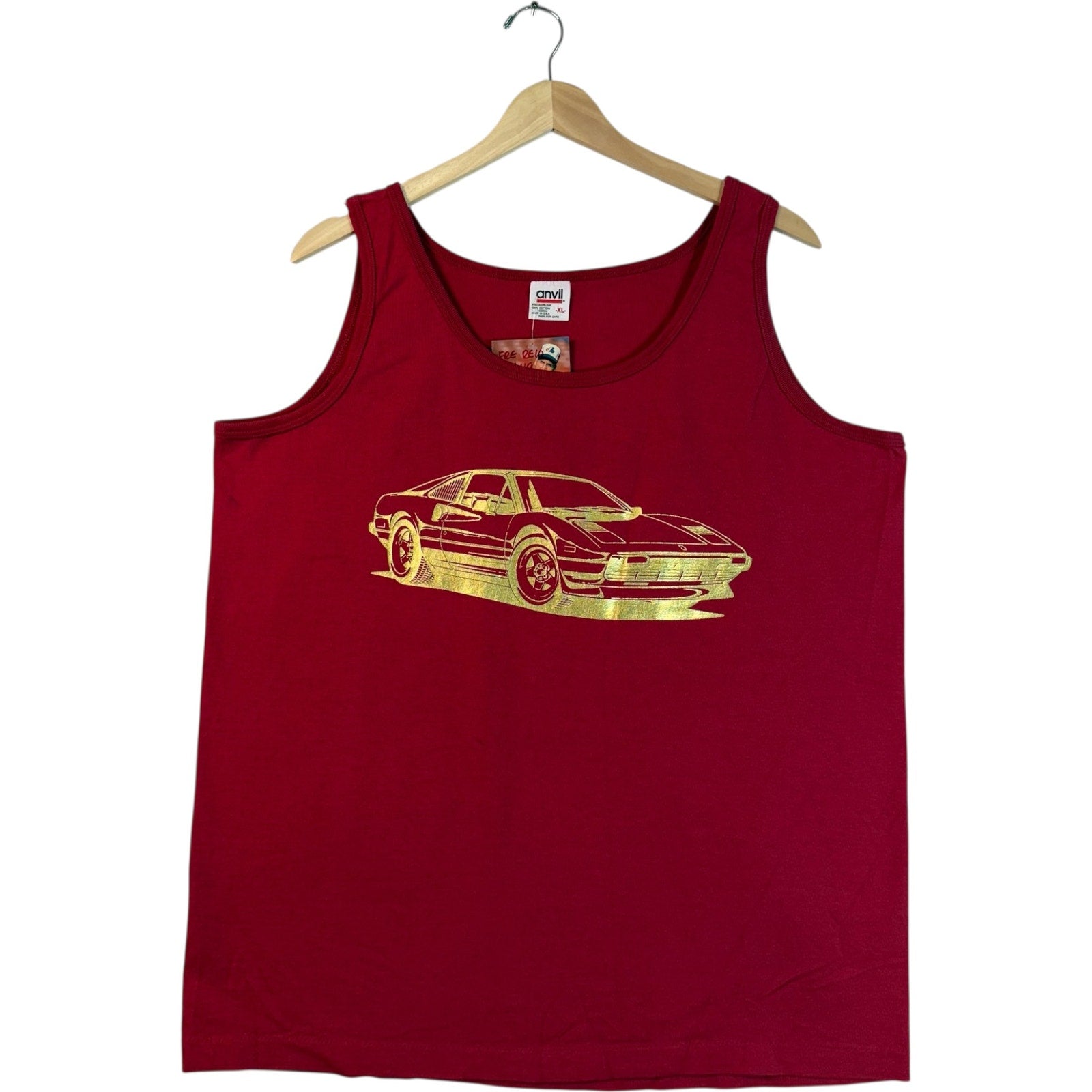 Vintage Ferrari Car Tank Top