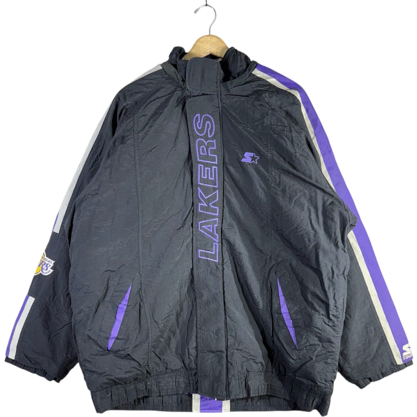 Vintage Starter Los Angeles Lakers Puffer Jacket