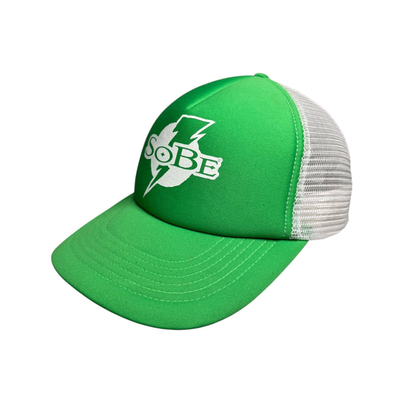 Vintage SoBe Energy Drink Trucker Mesh Snapback Hat