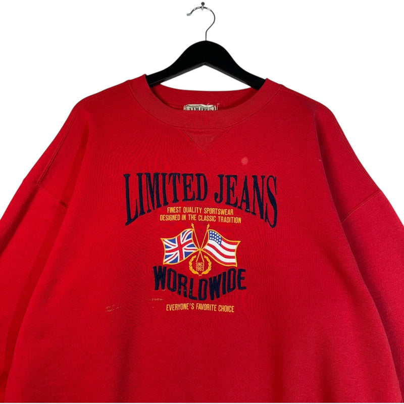 Vintage Limited Jeans Worldwide Crewneck