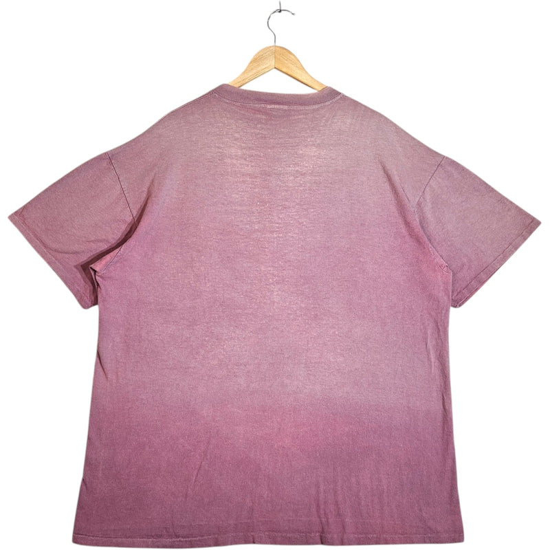 Vintage L.L. Bean Logo Spellout Henley Tee