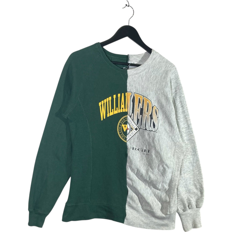 Vintage College of William & Mary x Pittsburgh Steelers Cut & Sew Crewneck