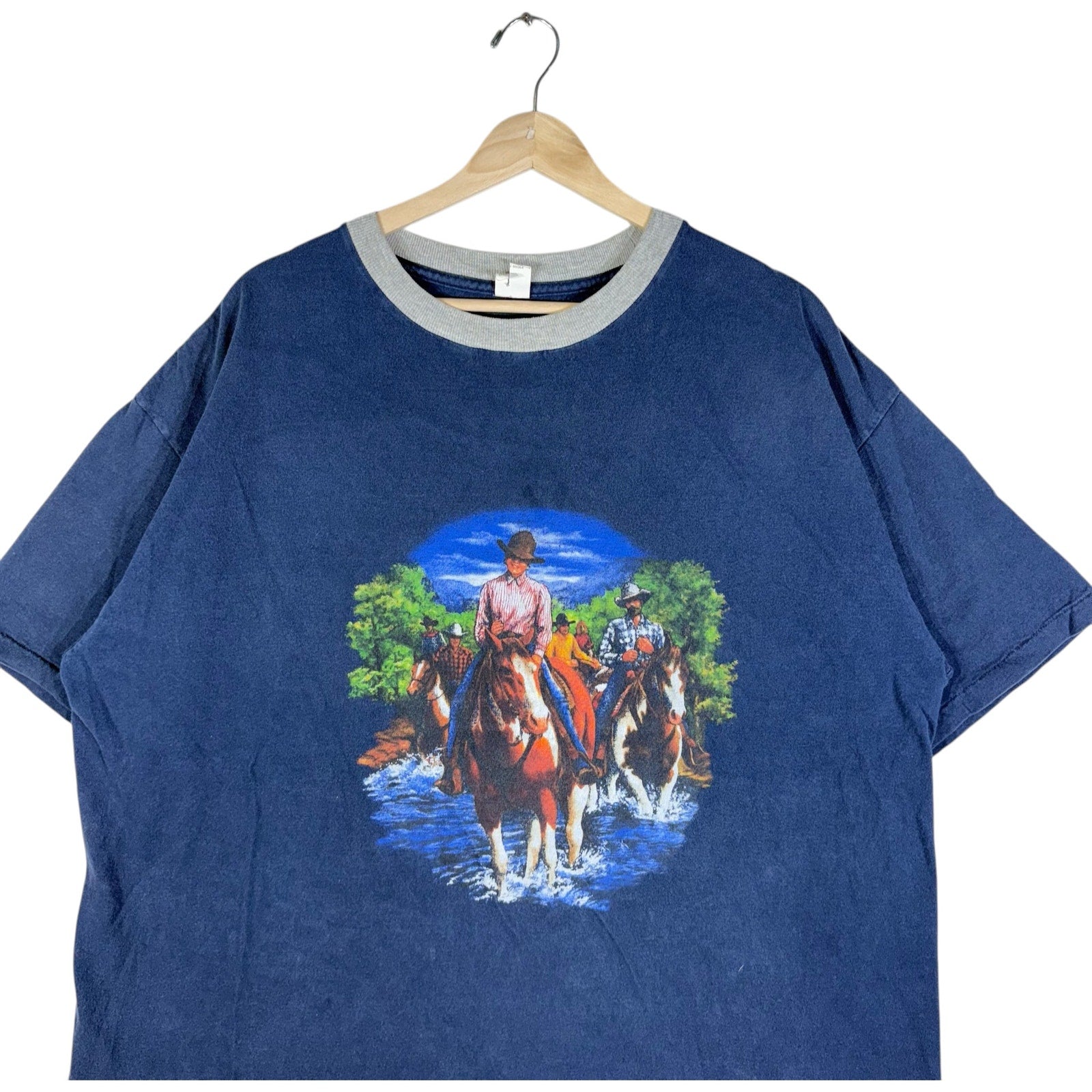 Vintage Western Cowboy Horse Tee