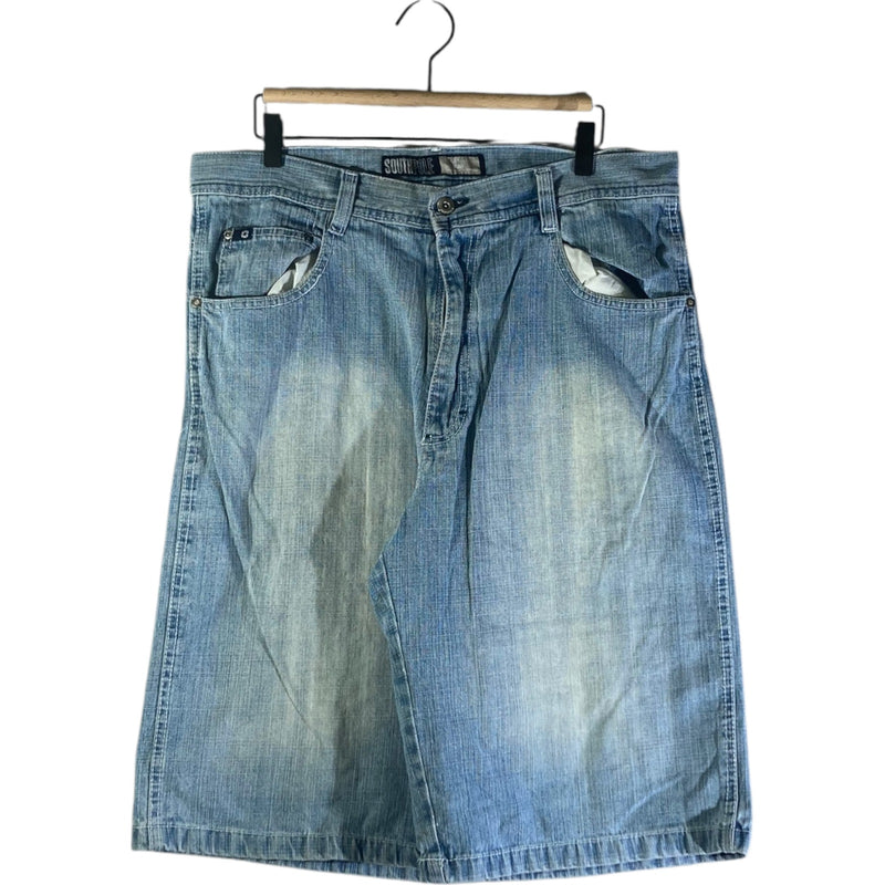 Vintage South Pole Utility Denim Shorts 36
