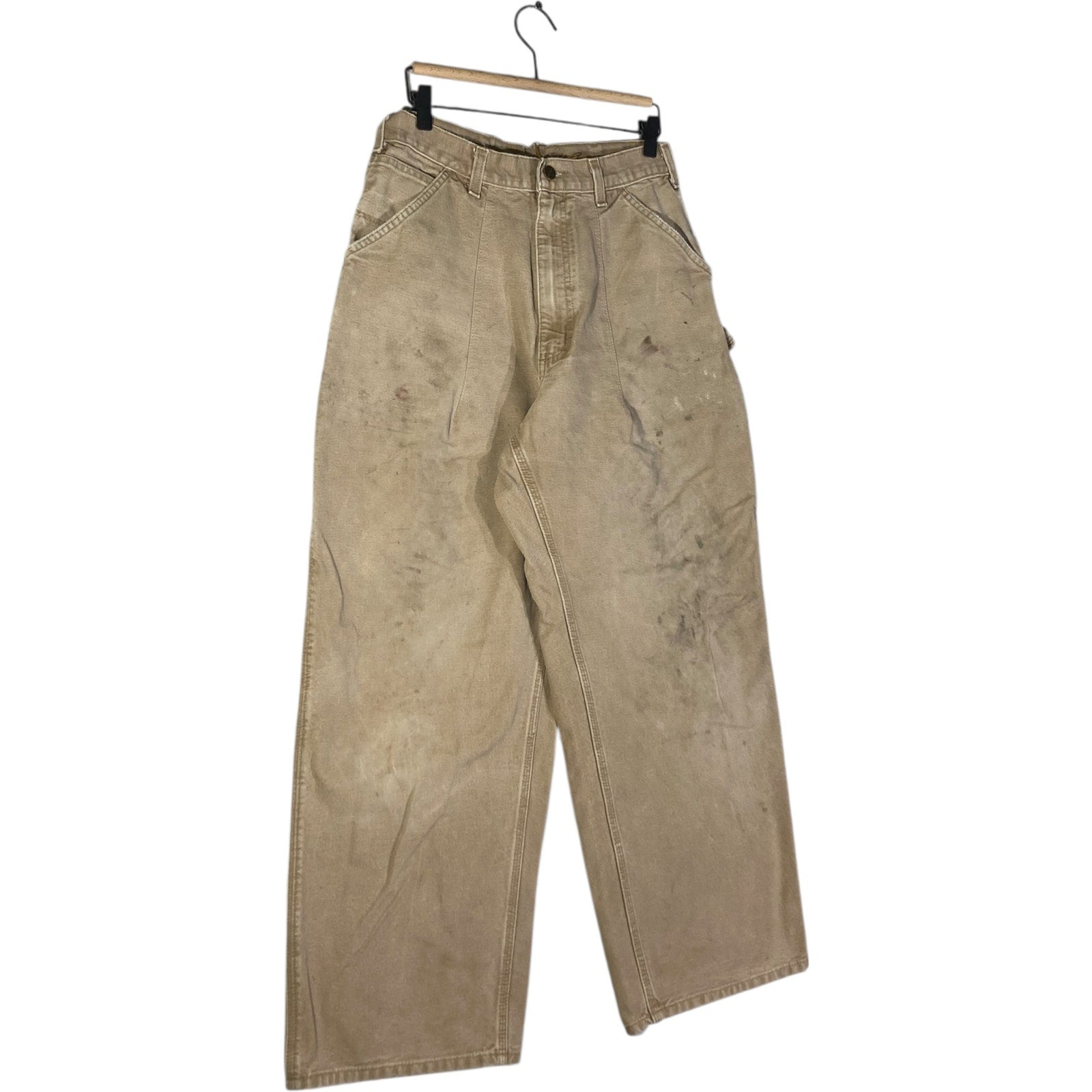 Vintage Carhartt Workwear Utility Carpenter Pants 30x27