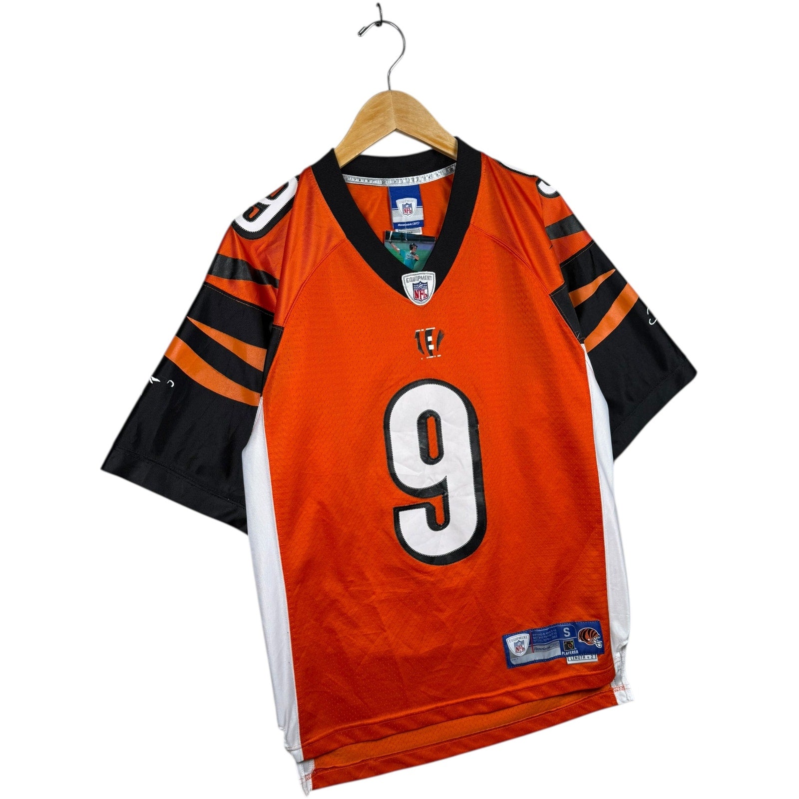 Vintage Reebok Cincinnati Bengals Palmer #9 NFL Jersey