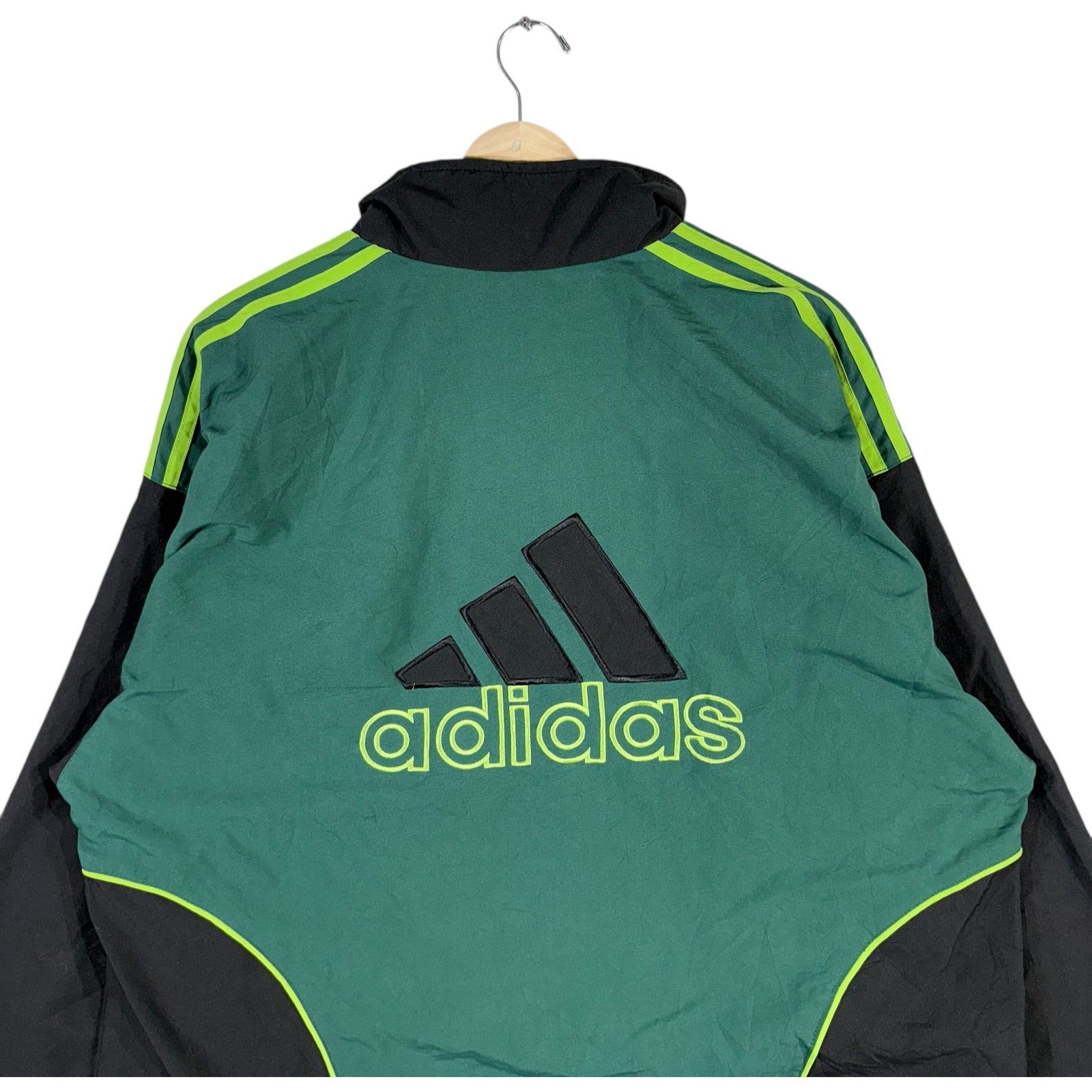 Vintage Adidas Mini Logo Full Zip Windbreaker