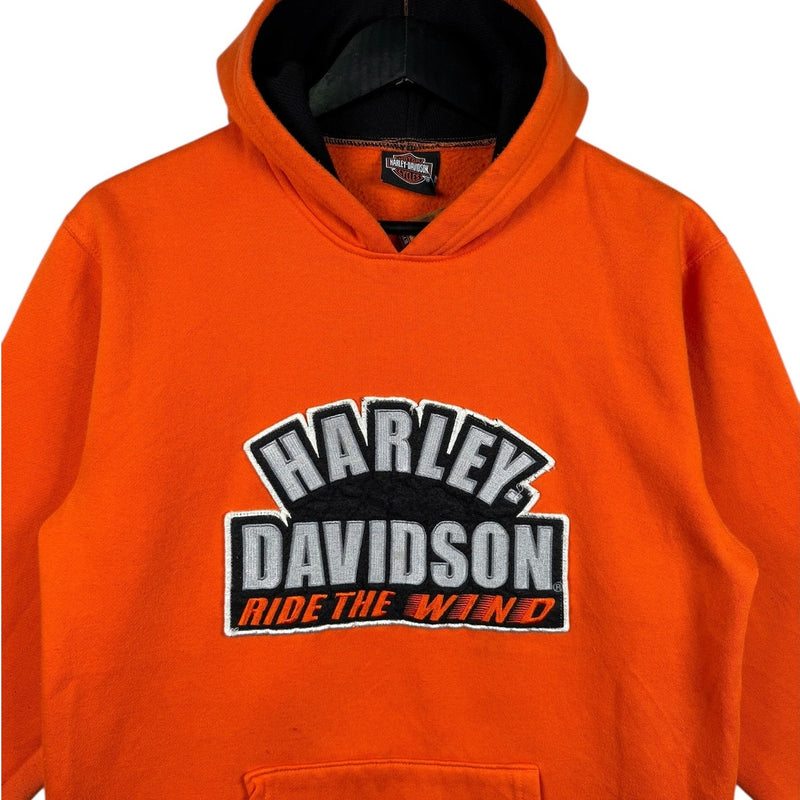 Vintage Harley Davidson Ride The Wind Hoodie