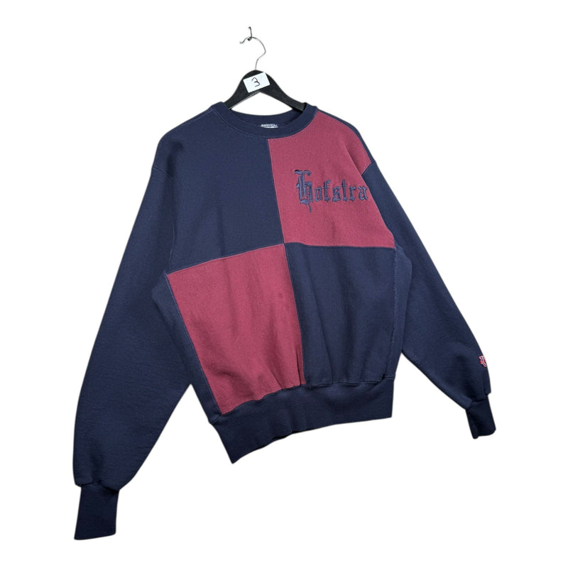 Vintage Hofstra University Colorblock Crewneck