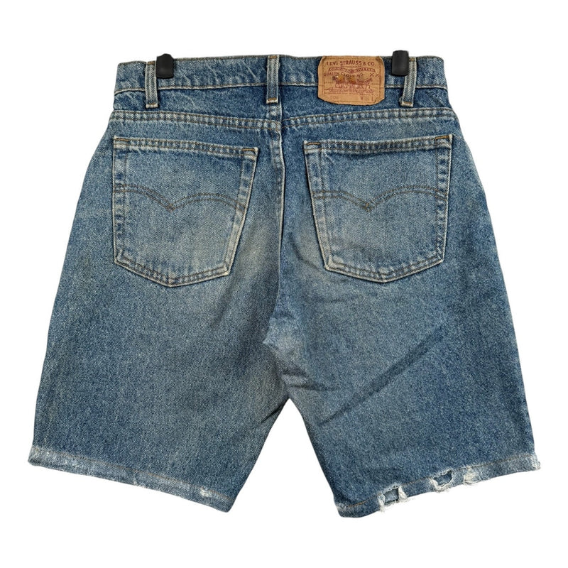 Vintage Levi's 506 Distressed Denim Shorts 34
