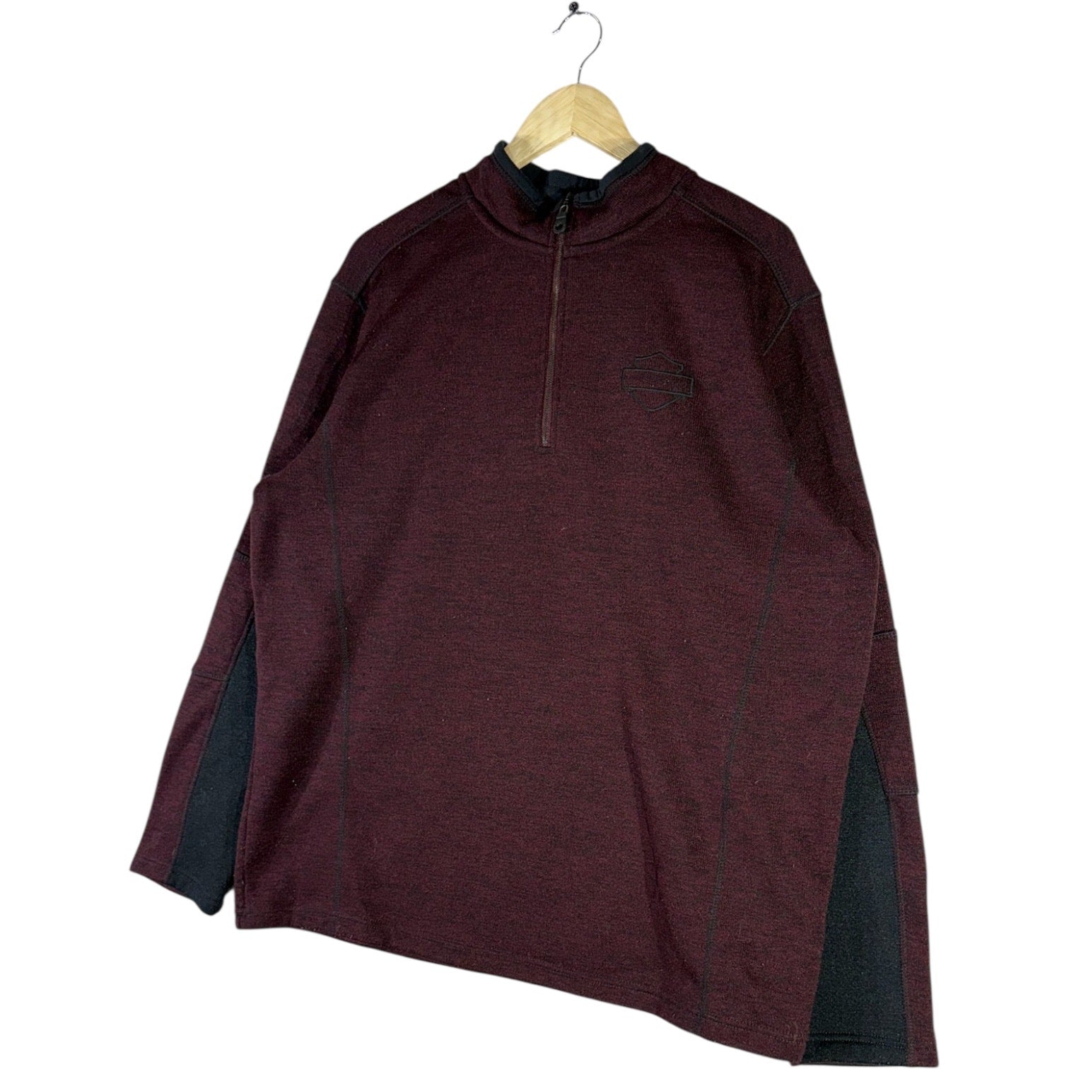 Vintage Harley-Davidson 1/4 Zip Sweatshirt