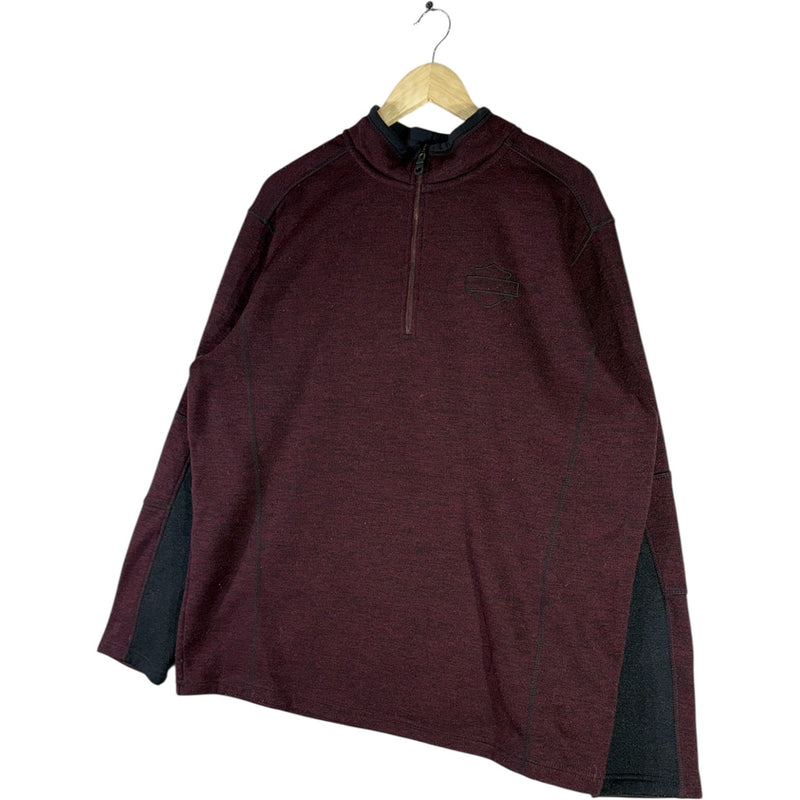 Vintage Harley-Davidson 1/4 Zip Sweatshirt