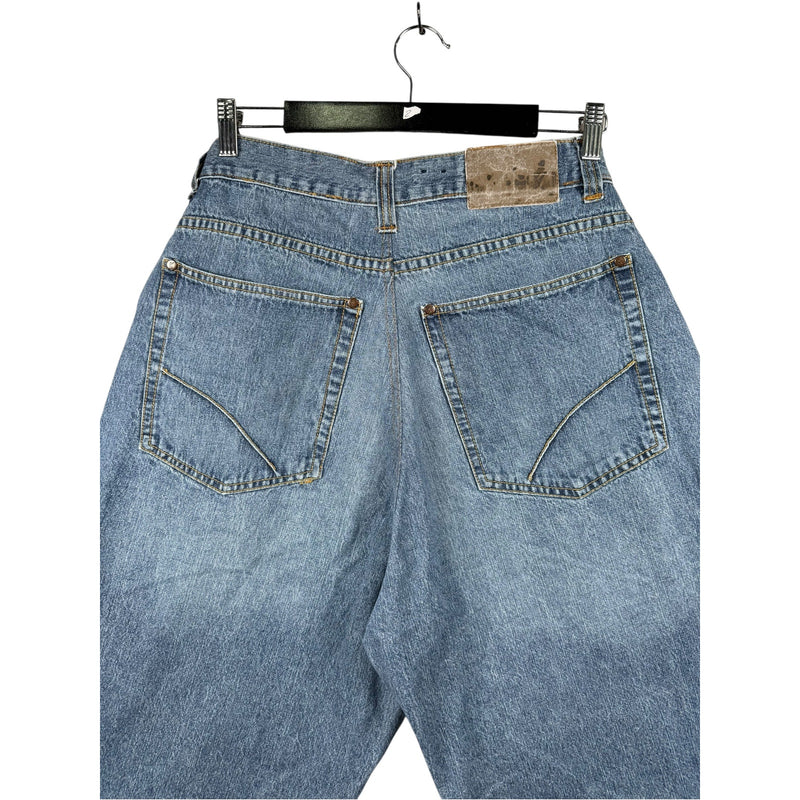 Vintage Utility Denim Shorts 30