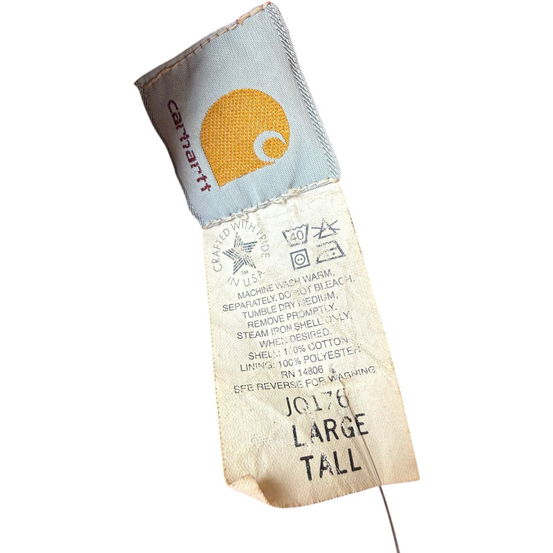 Vintage Carhartt Canvas Corduroy Collar Bomber Jacket