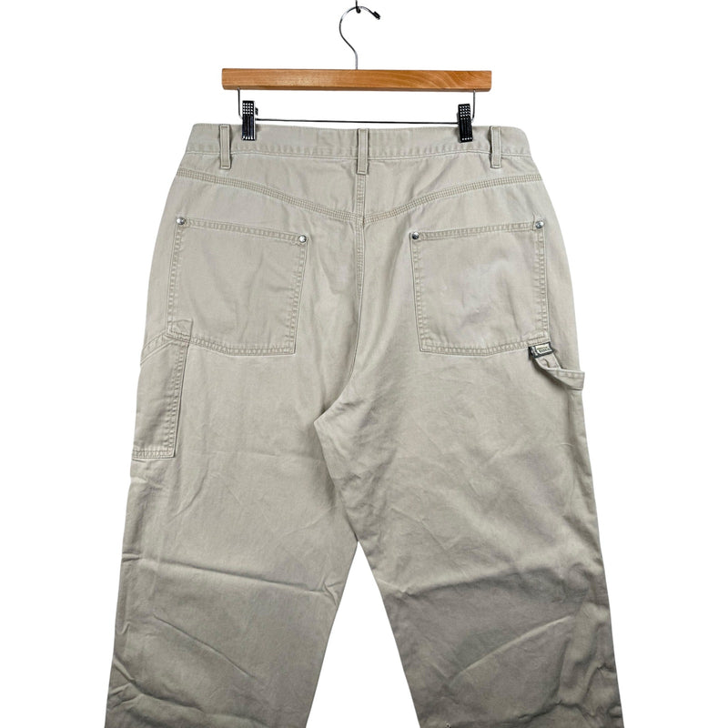 Vintage Levi's Khaki Silver Tab Jeans 38