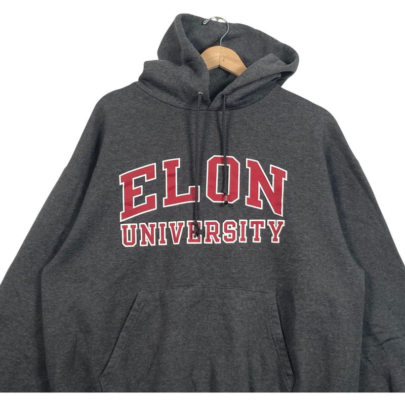 Vintage Champion Elon University Arch Spellout Hoodie