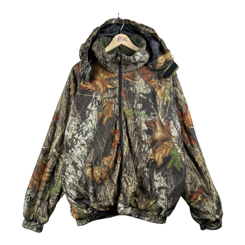 Vintage Remington Reversible Camo Full Zip Hoodie