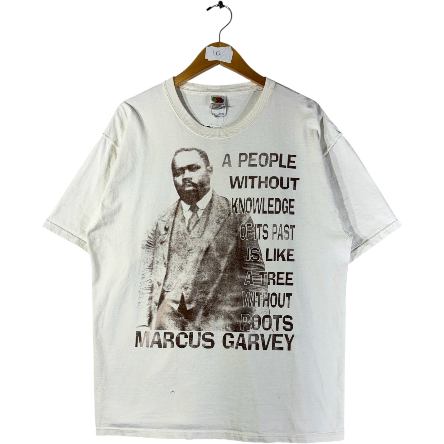 Vintage Marcus Garvey Quote Graphic T-Shirt