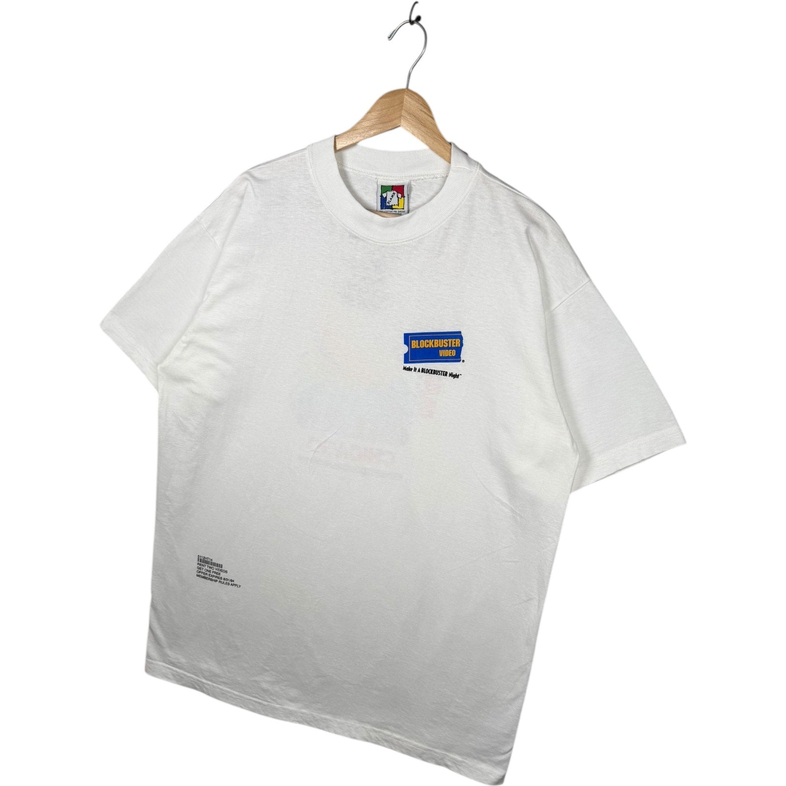 Vintage 90s Blockbuster Video Chicago T-Shirt