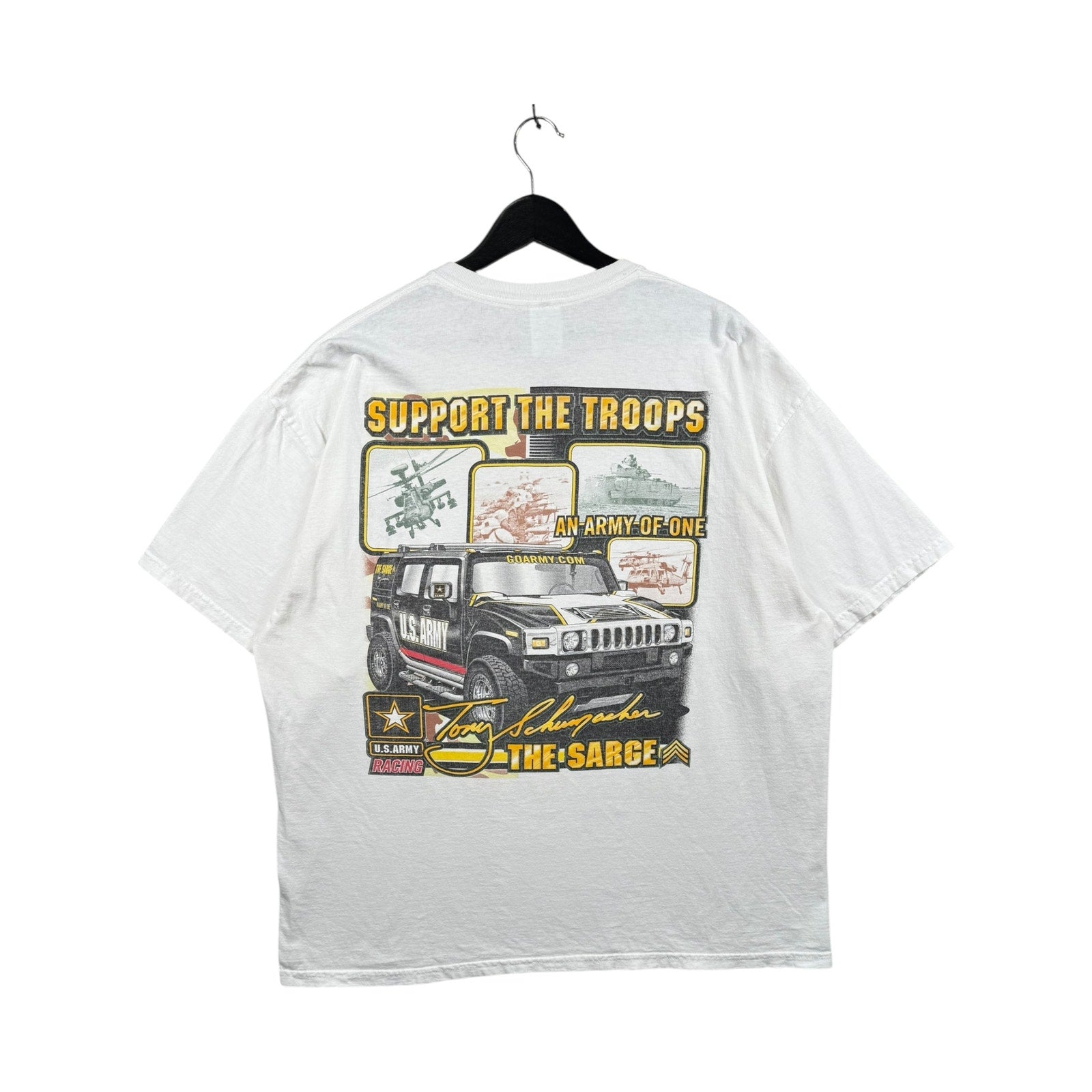 Vintage Tony Schumacher NHRA Dragster T-Shirt