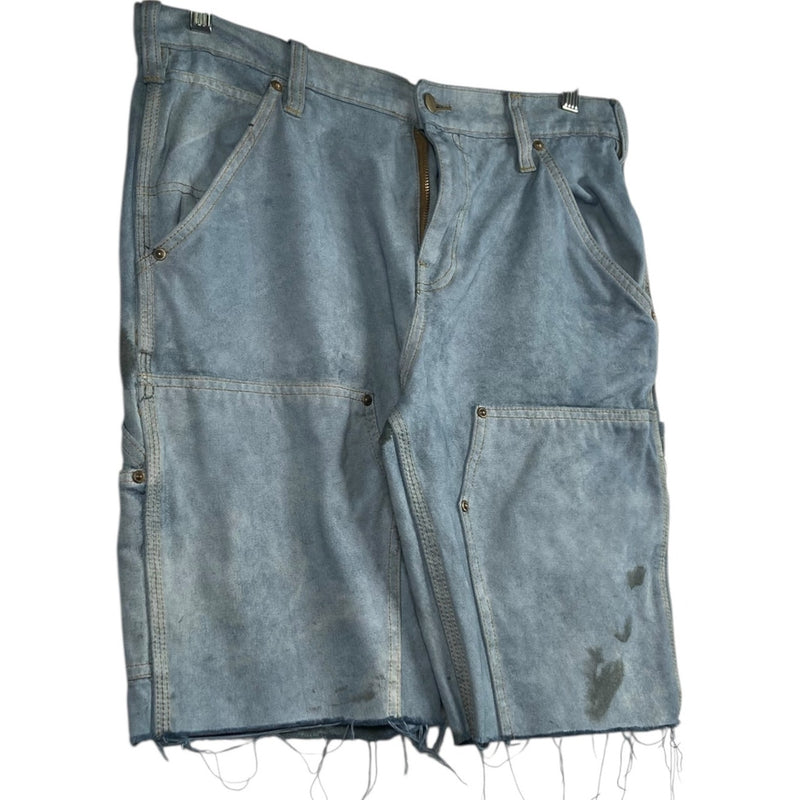 Vintage Carhartt Raw Hem Relaxed Carpenter Shorts 34