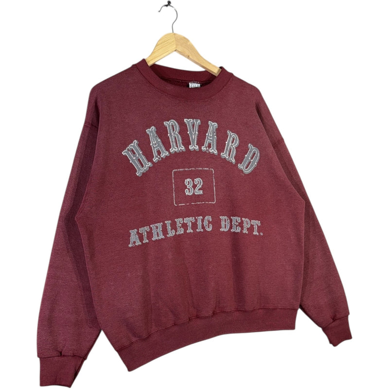 Vintage Harvard University Athletic Dept. 32 Crewneck