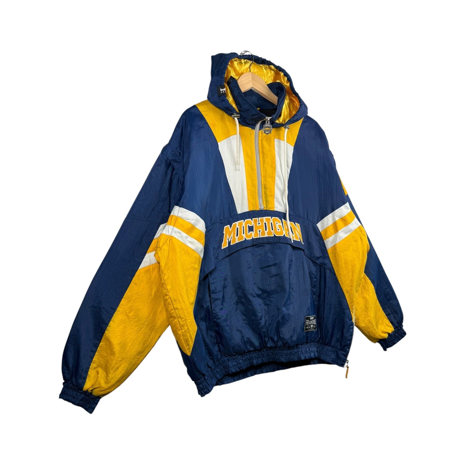 Vintage Michigan Wolverines 1/2 Zip Jacket