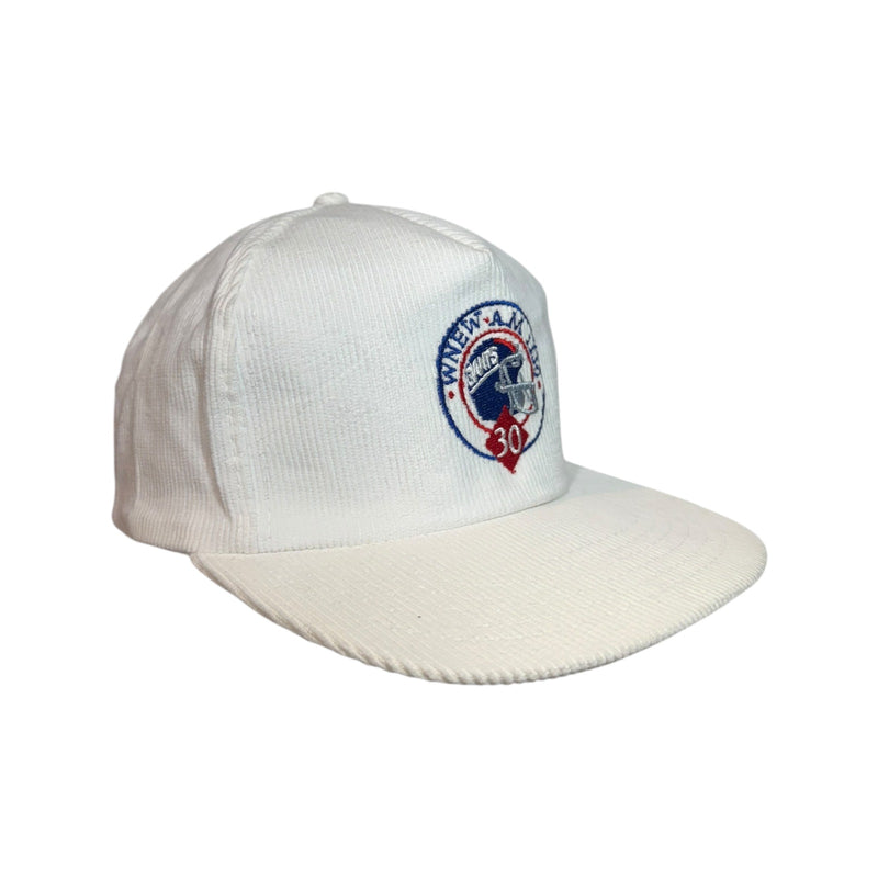 Vintage New York Giants WNEW-AM 1130 NFL Corduroy Snapback Hat