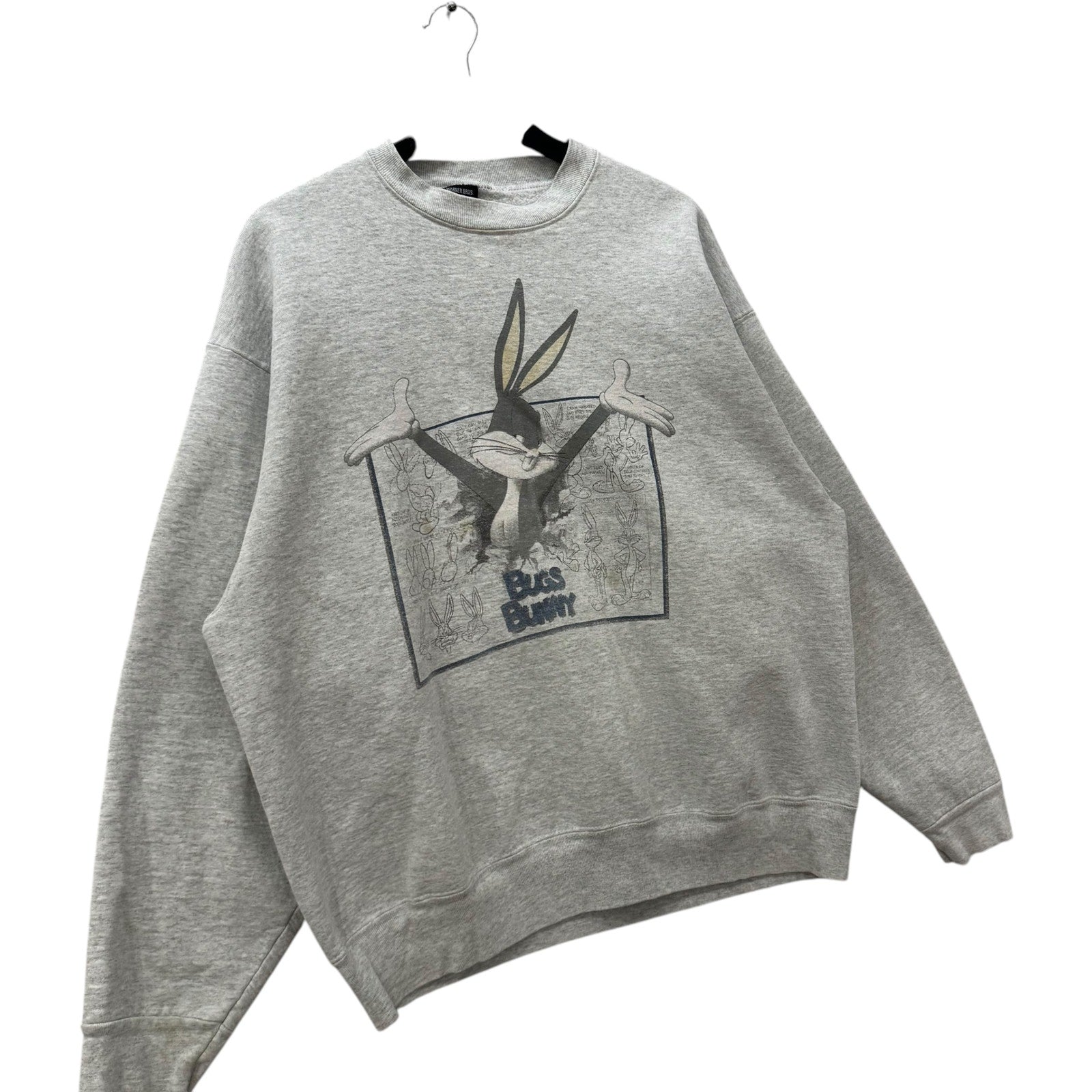 Vintage Looney Tunes Bugs Bunny Concept Art Crewneck