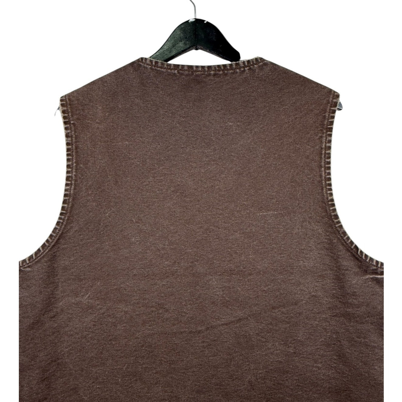 Vintage Carhartt Sherpa Lined Canvas Workwear Vest
