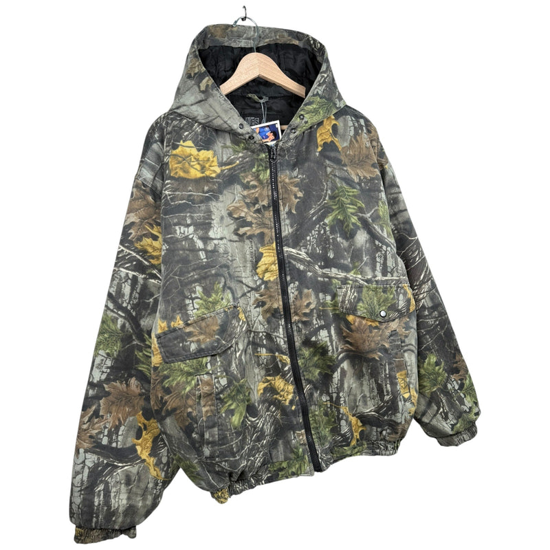 Vintage SuperFlauge Game By Lynch Camo Hoodie Jacket
