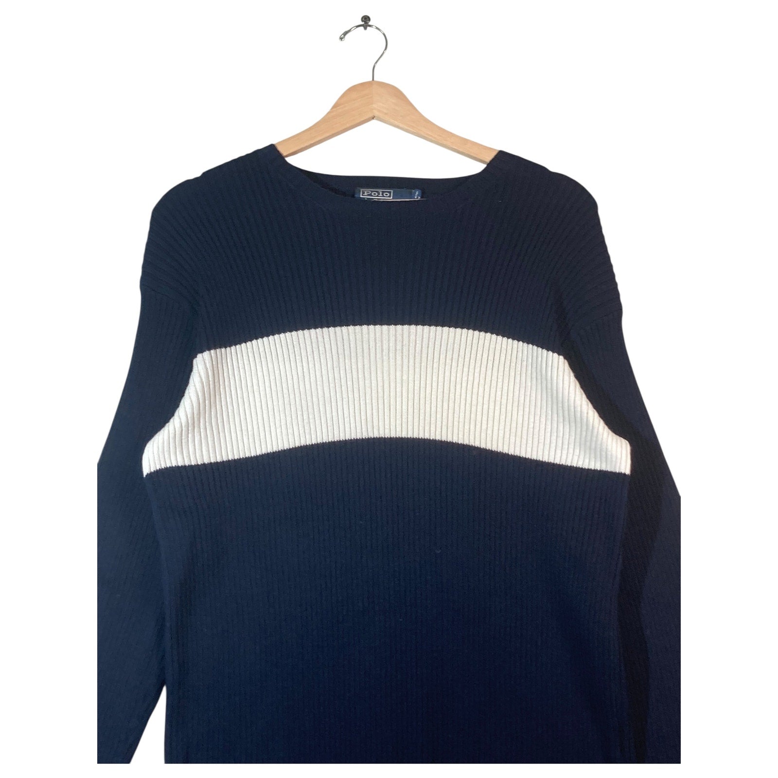 Vintage Polo Ralph Lauren Ribbed Knit Sweater