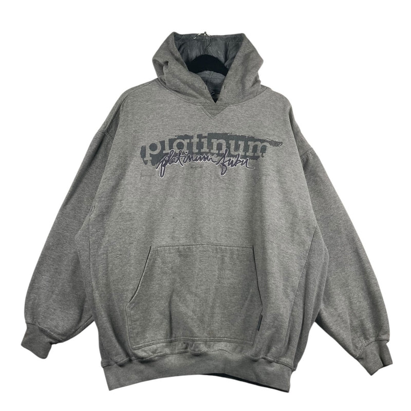 Vintage Platinum FUBU Spellout Hoodie Y2k
