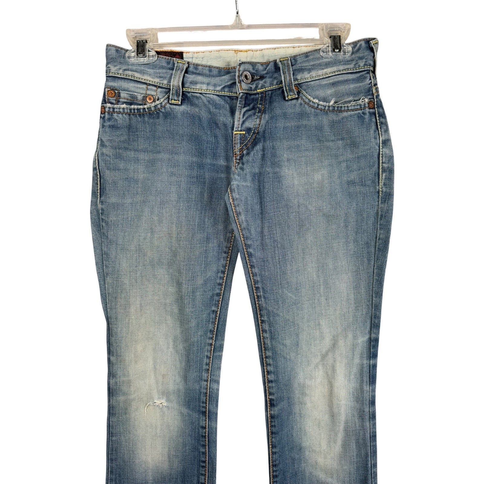 Vintage Evisu Slim Fit Seagull Logo Denim Jeans 29