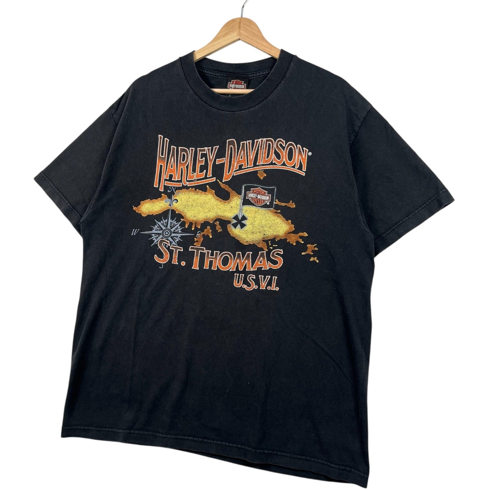 Vintage Harley Davidson of St. Thomas U.S.V.I. Tee