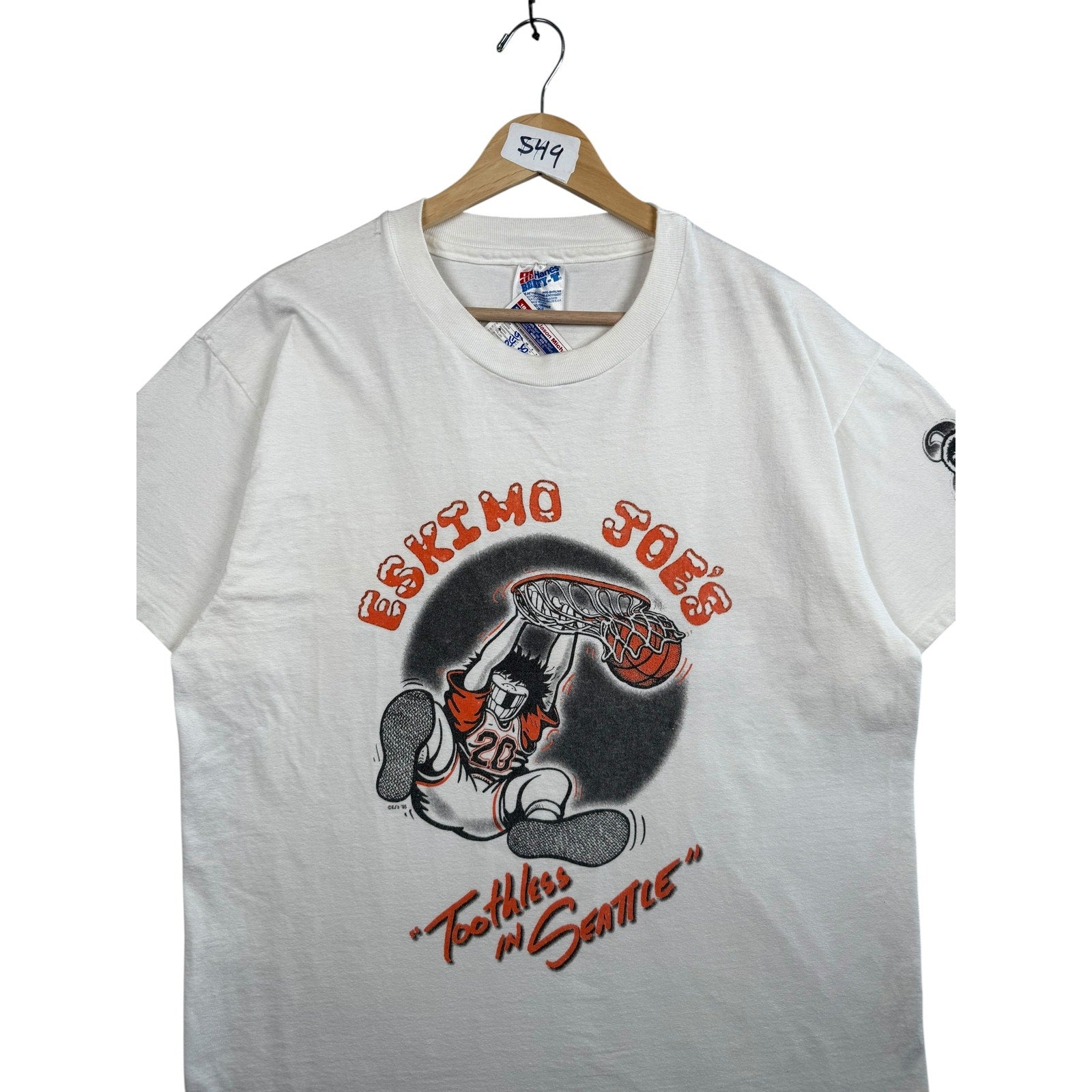 Vintage Eskimo Joe's Toothless in Seattle T-Shirt