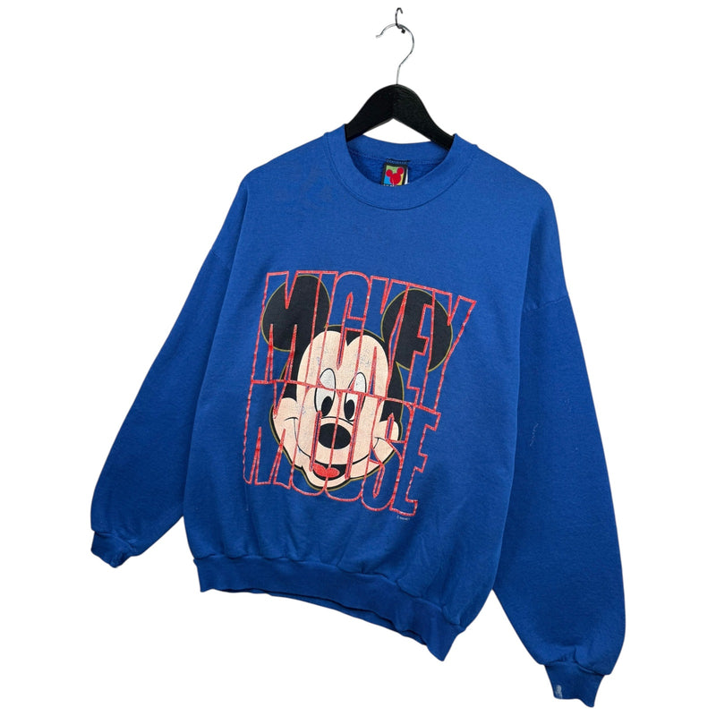Vintage Disney Mickey Mouse Spellout Crewneck