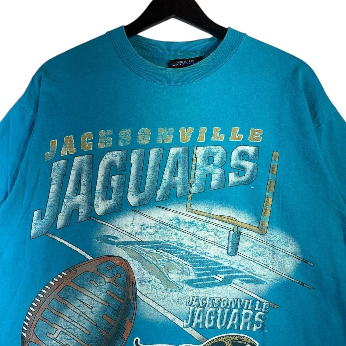 Vintage Jacksonville Jaguars NFL Graphic T-Shirt