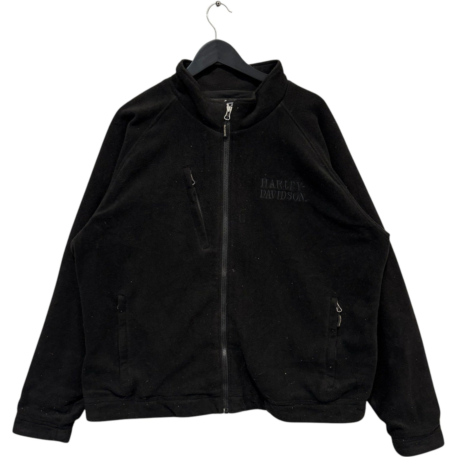 Vintage Harley Davidson Embroidered Fleece