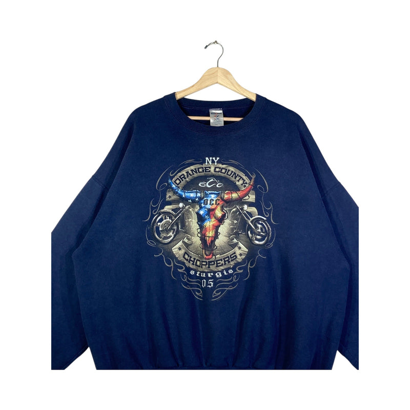 Vintage Sturgis Orange County Choppers Pullover Crewneck