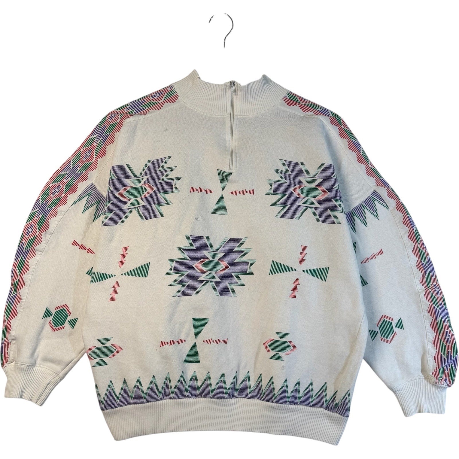 Vintage Bee Wear Sport 1/4 Zip Sweater