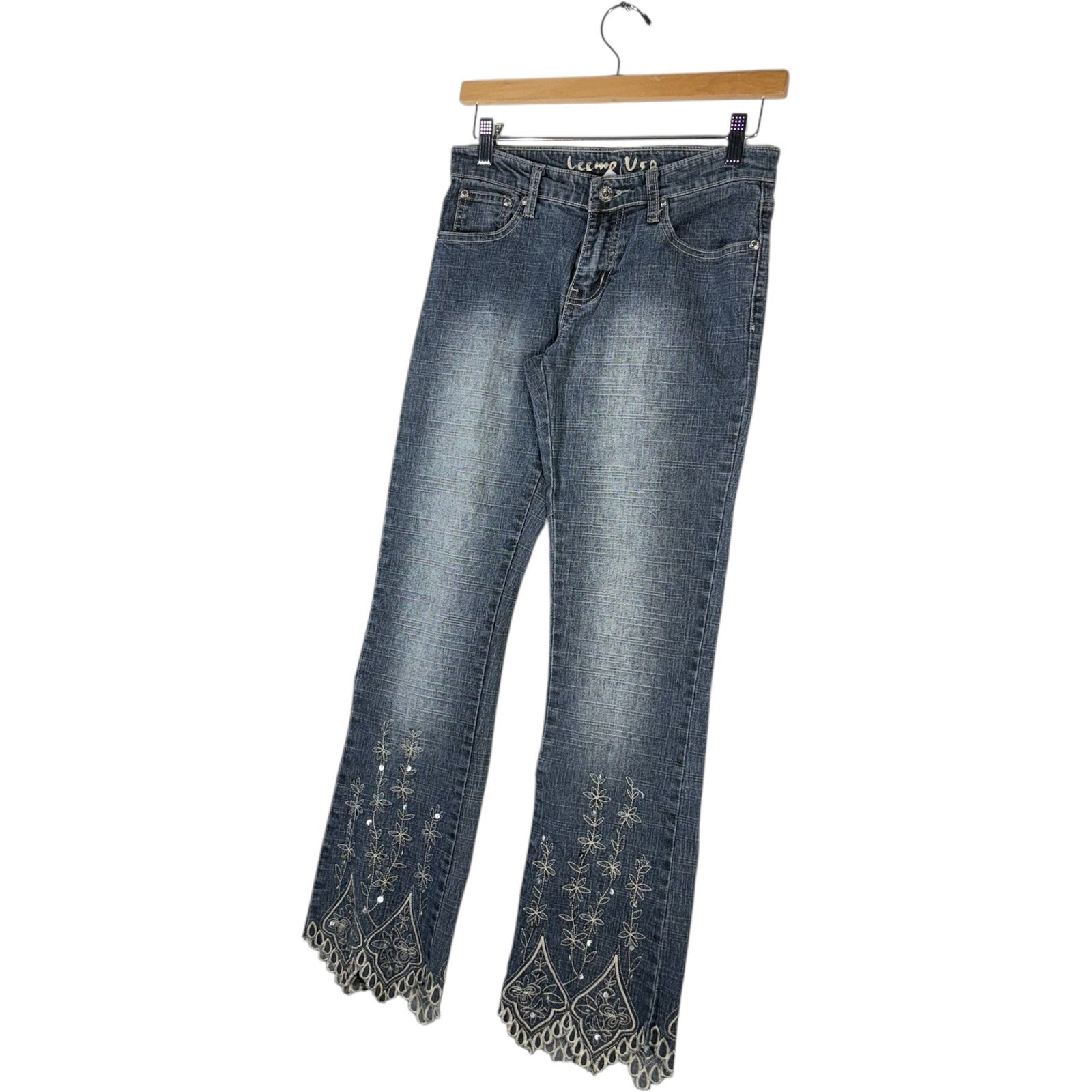 Vintage Women's Leemo USA Denim Jeans 3/4