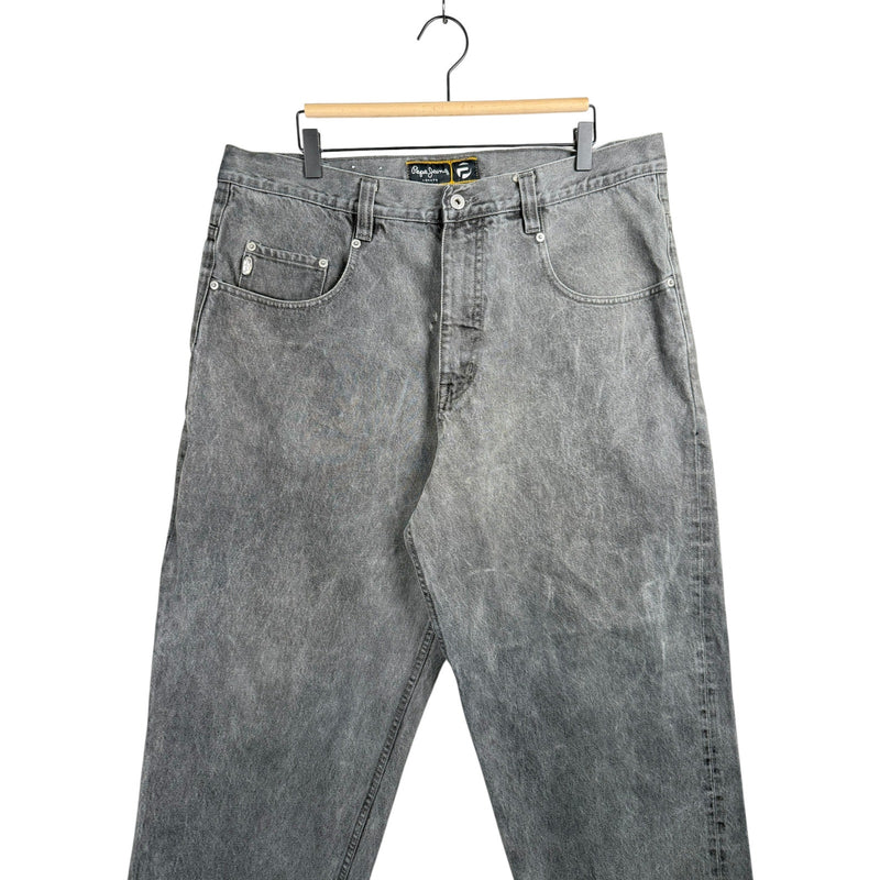 Vintage Pepe Jeans London Wide Leg Denim Jeans 39