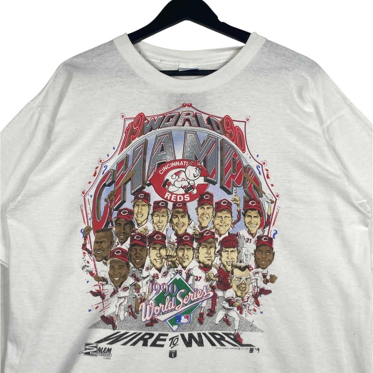 Vintage Cincinnati Reds World Series Champions MLB T-Shirt 90s
