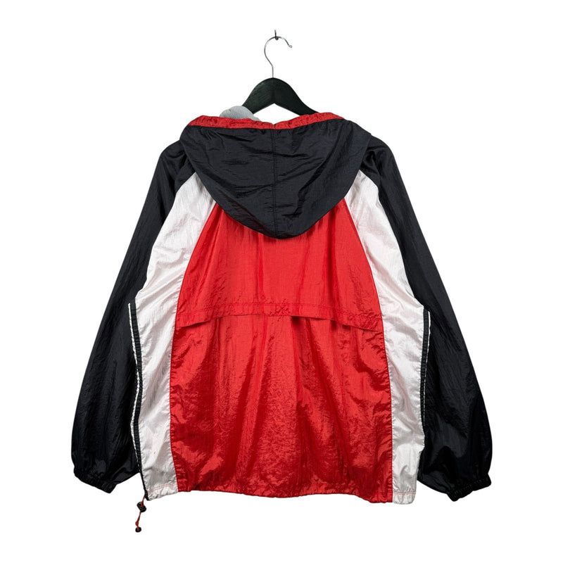 Vintage Adidas 1/2 Zip Light Jacket Hoodie Windbreaker