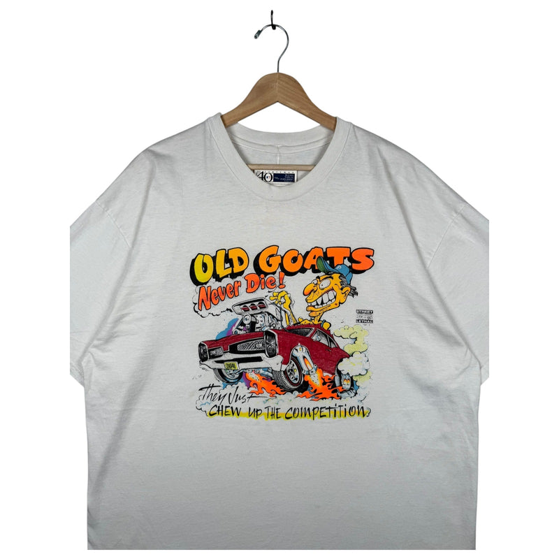 Vintage Old Goats Never Die T-Shirt