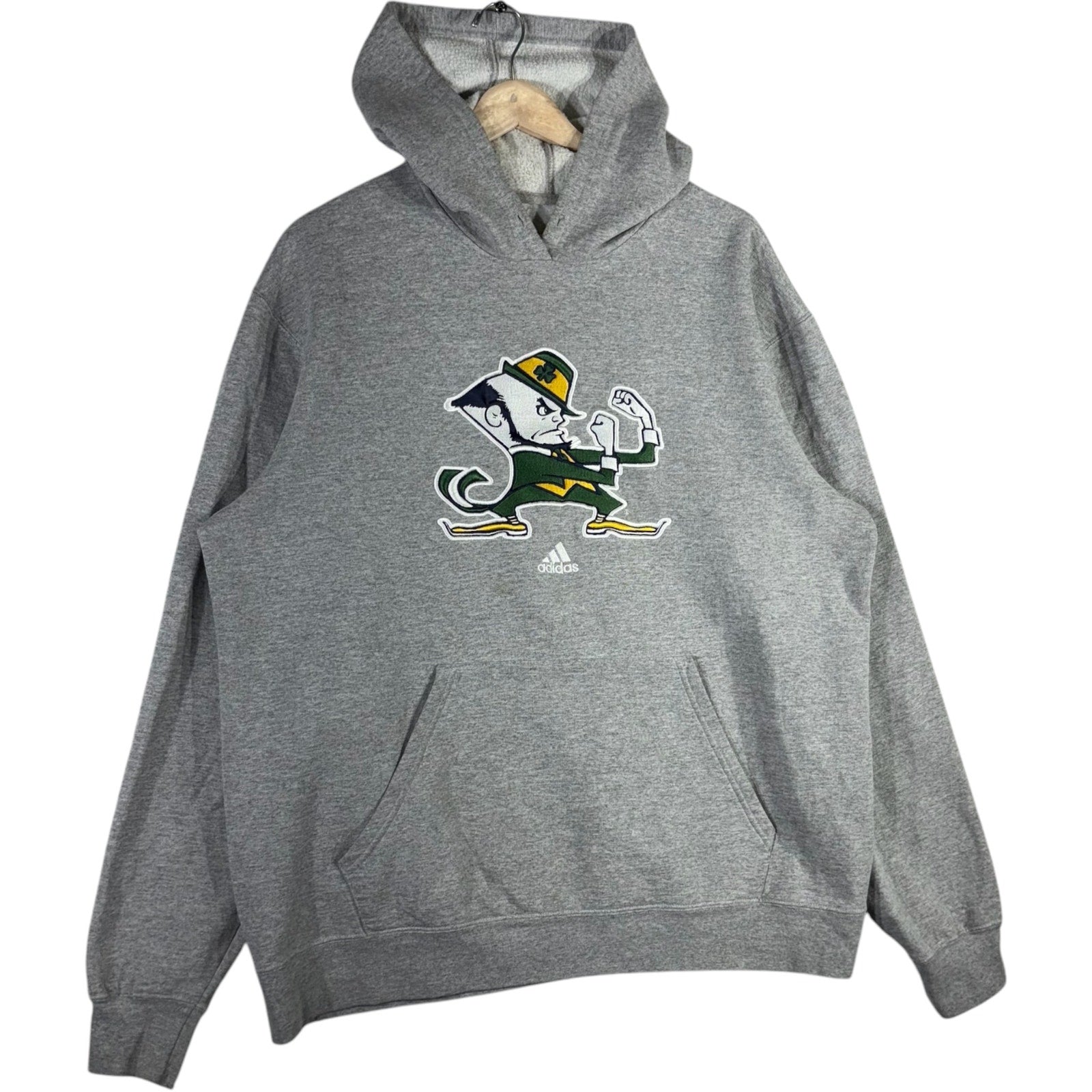 Vintage Adidas University of Notre Dame Hoodie