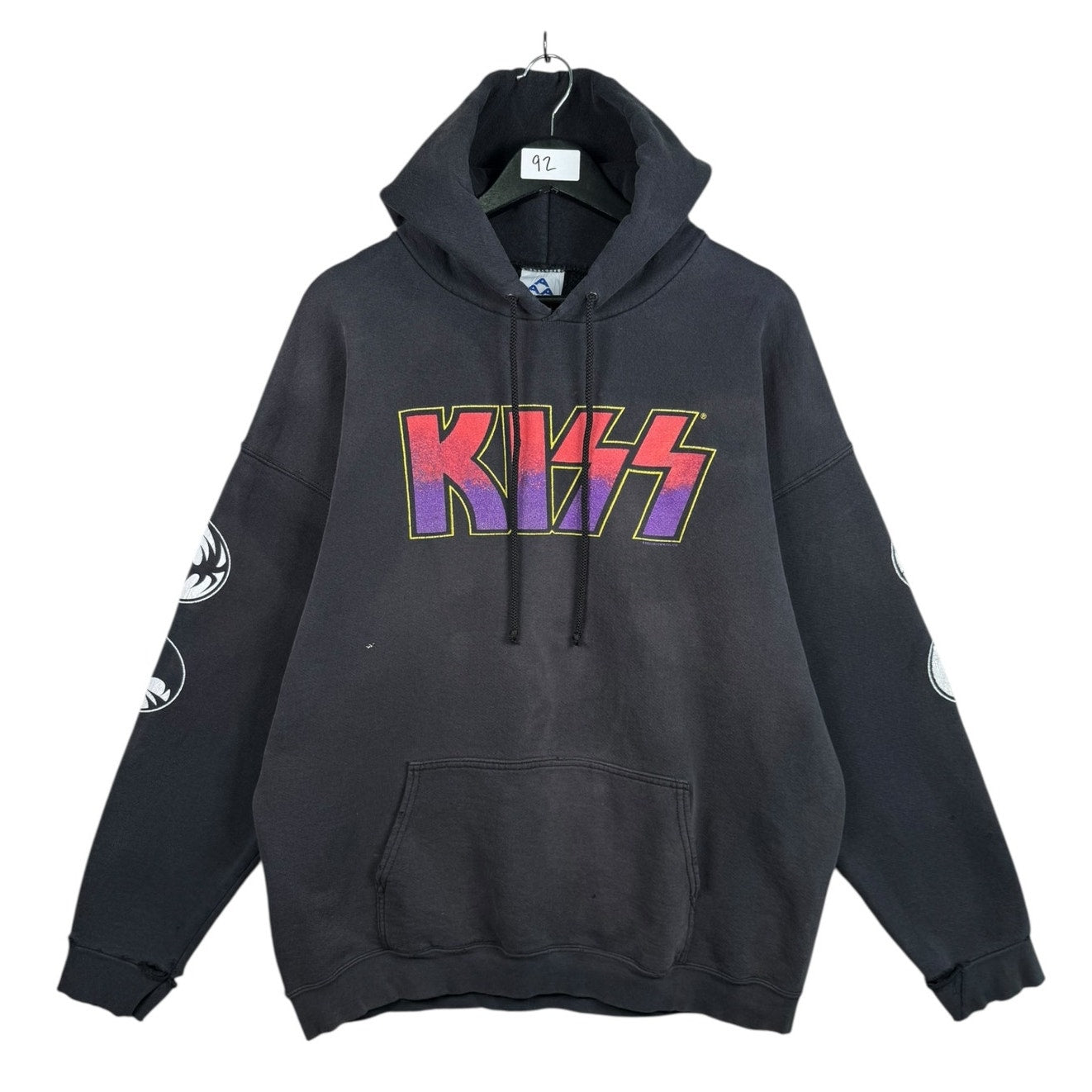 Vintage Kiss Band Graphic Pullover Hoodie