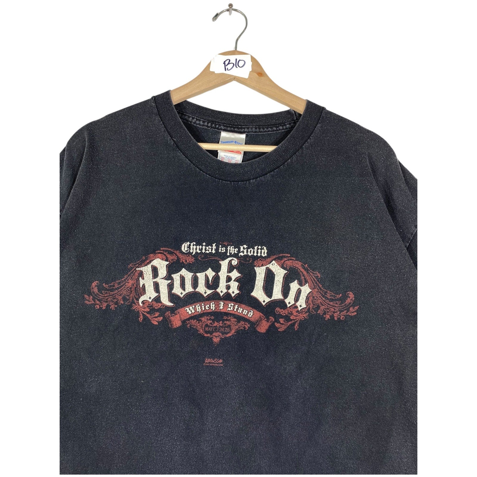 Vintage Christ Is The Solid Rock On Which I Stand T-Shirt